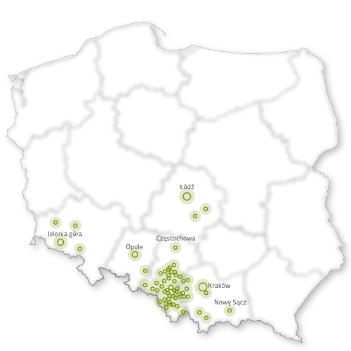 Mapa realizacji